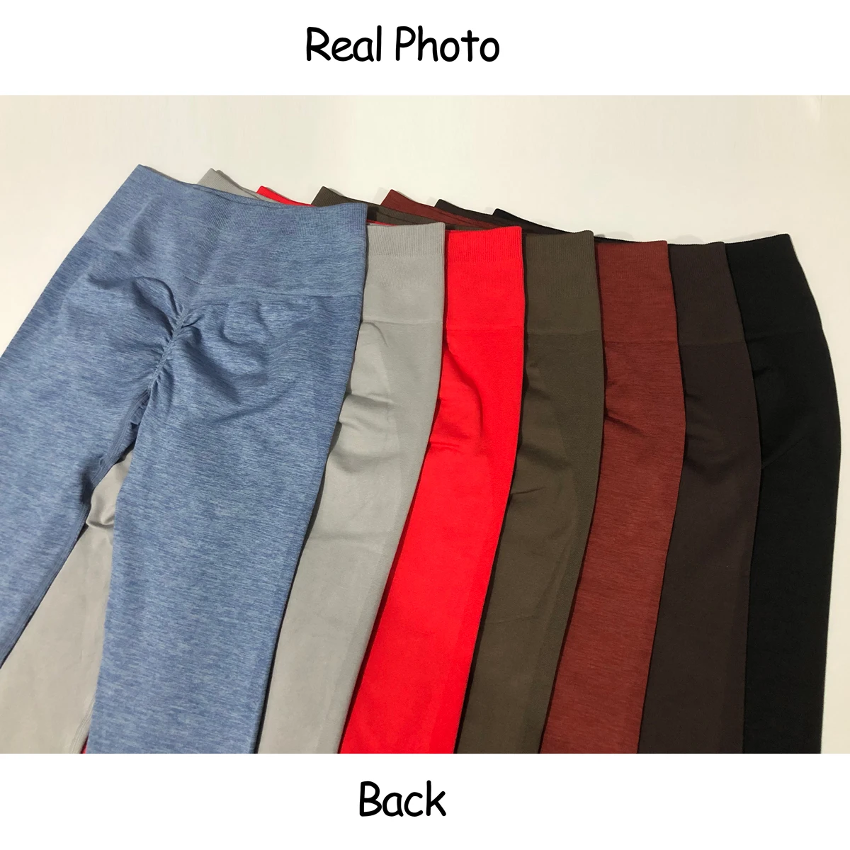 High Waist Fitness Yoga Pants Butt Booty Legging Sports Tights Contour Seamless Leggings Women Elasticity Workout Gym Legging