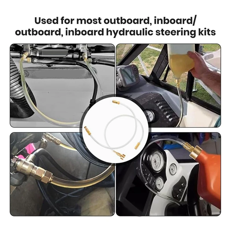 Гидравлический Комплект для прокачки руля 2 шт. В комплект входит