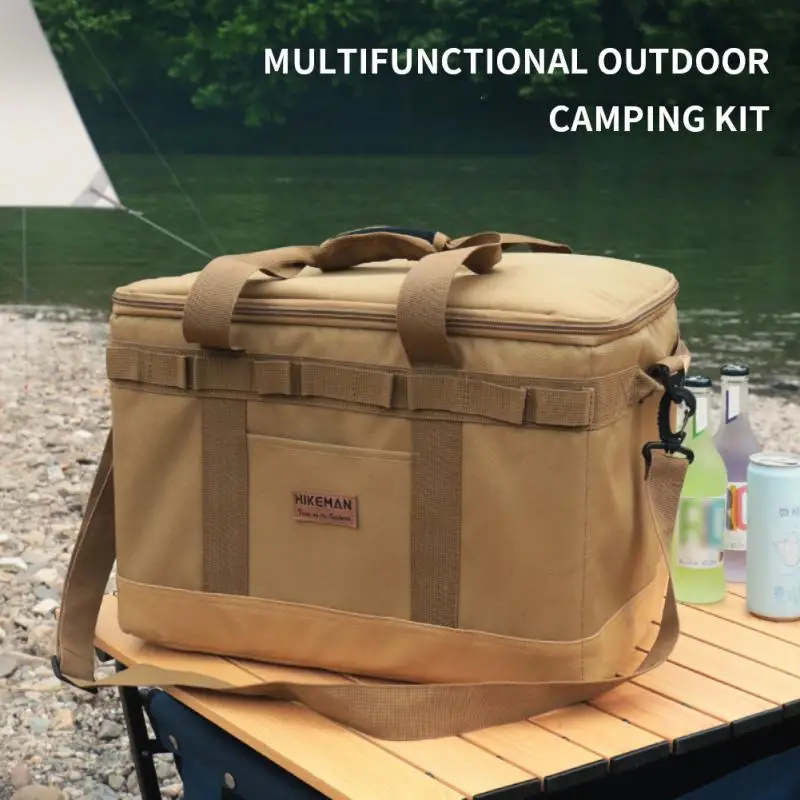 

Outdoor Camping Storage Bag Tableware Handbag Multiple Purpose Carry Bag Large Capacity Utensils Bag Travel Camping Accessories