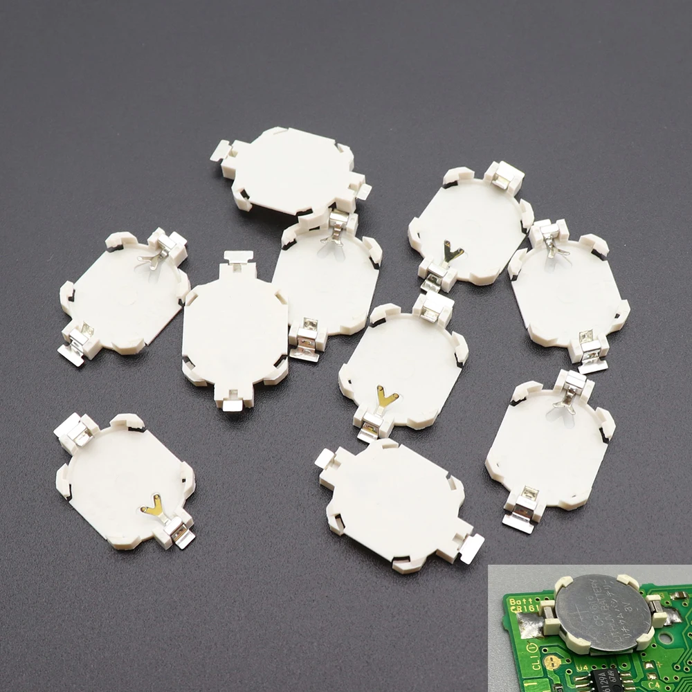 10 шт. для GB GBC GBA игровой карты CR1616 держатель батареи Gameboy Advance/цвет