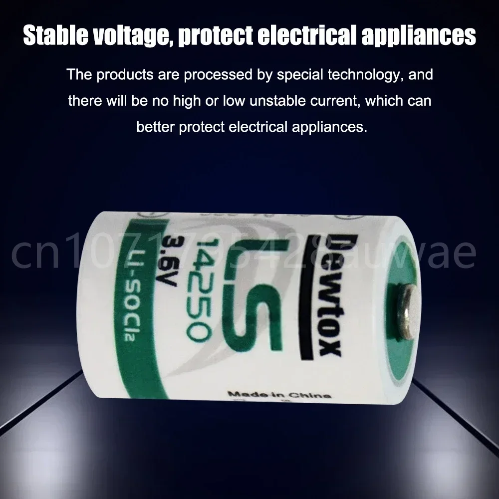 4 шт. Dewtox LS14250 L14250 ER14250 14250 1/2AA TL-5902 3 6 В литиевая батарея для ПЛК станков с ЧПУ