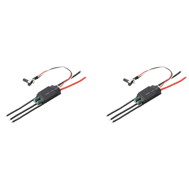 

2X DC 7-24V 200W BLDC 3 Phase Brushless Motor Driver Hallless DC Motor Drive Board Speed Controller Regulator