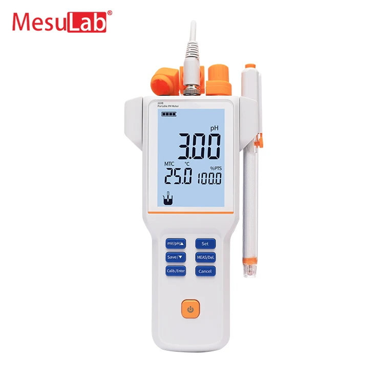 

Handheld Portable cream cosmetic Emulsion Ph Meter ph tester