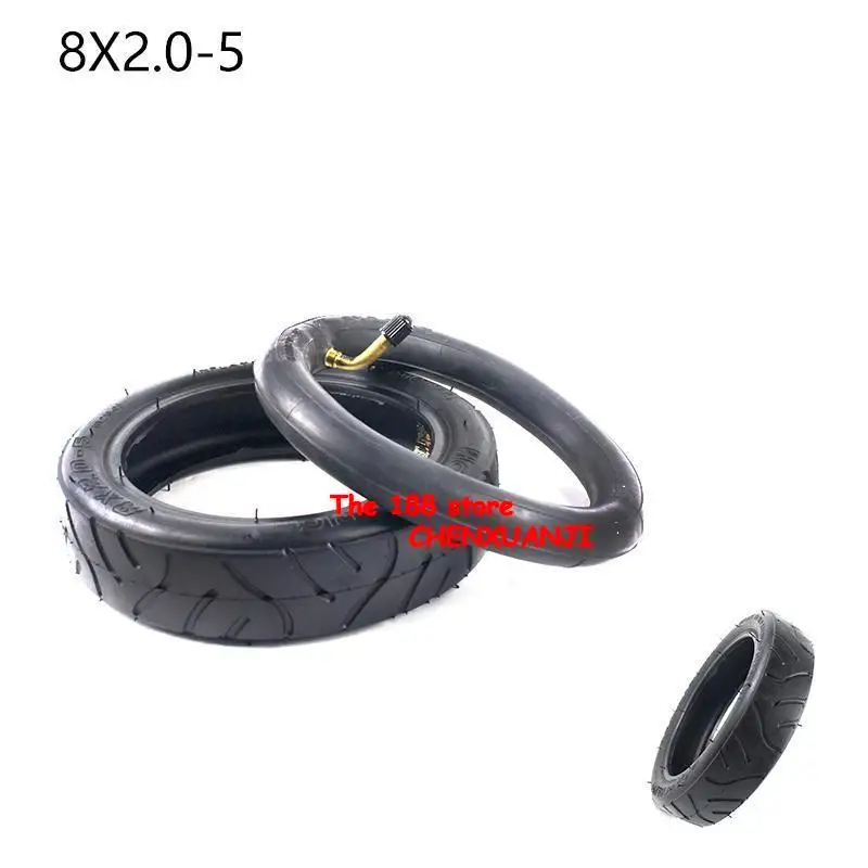 

8X2.0-5 inner tube and tyre for Electric scooter baby trolley 8 inch pneumatic tire 8*2.00-5 tires Free shipping