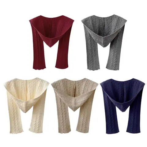 Полиэстер шарф с капюшоном Hooded Scarf