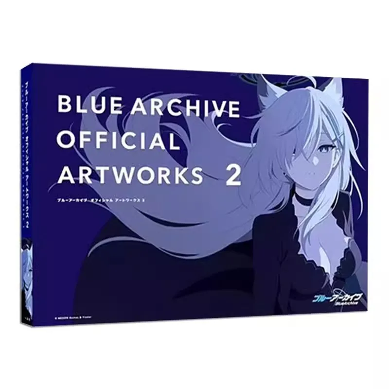

Альбом иллюстраций Blue Archive VOL.2 Sunaookami Shiroko, Takanashi Hoshino