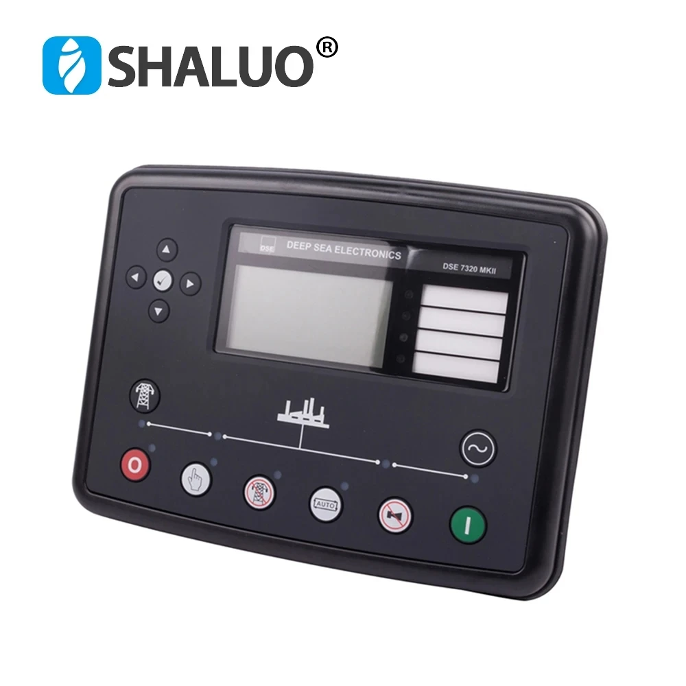 

Оригинальный дизельный генератор Deep Sea DSE7320 MKII, автоматический старт, модуль управления сбоями сети (полезно), панель контроллера ЖК-дисплея