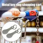 2 упаковки, портативное кольцо для ключей, брелок из алюминиевого сплава
