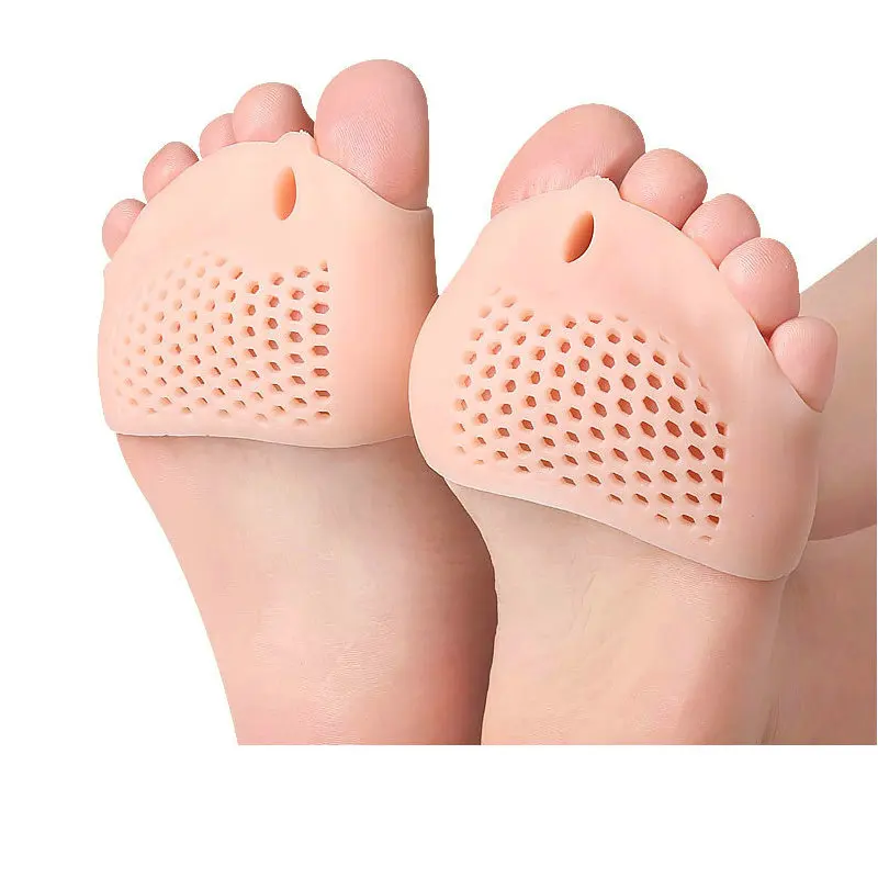 1pair Silicone Bunion Corrector Forefoot Pads Toe Separator Bunions Separator Cushion Pad Pain Relief Shoes Insoles Finger
