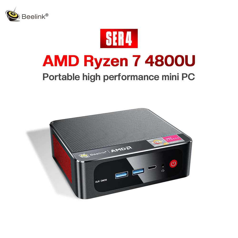 SER3 AMD Ryzen 7 3750H Windows 11 Gamer MINI PC SER4 4800U DDR4 16 Гб RAM 500 SSD WIFI BT4.0 настольный мини-компьютер
