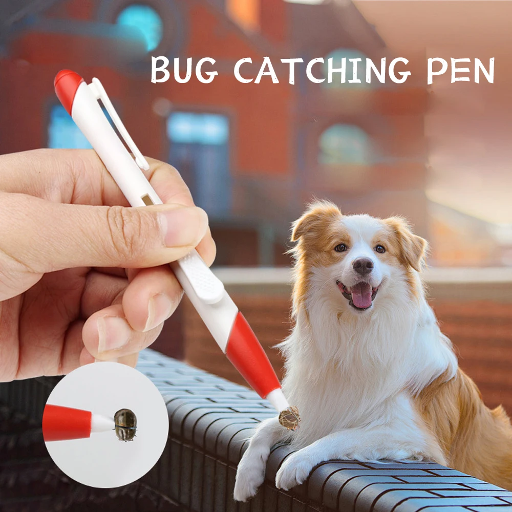 

Pet Items Dog Accessories Dog Cleaning Mite Anti Dog Cats Ticks Fleas Ticks Clip Remover Fleas Ticks Care Tool Bug Catching Pen