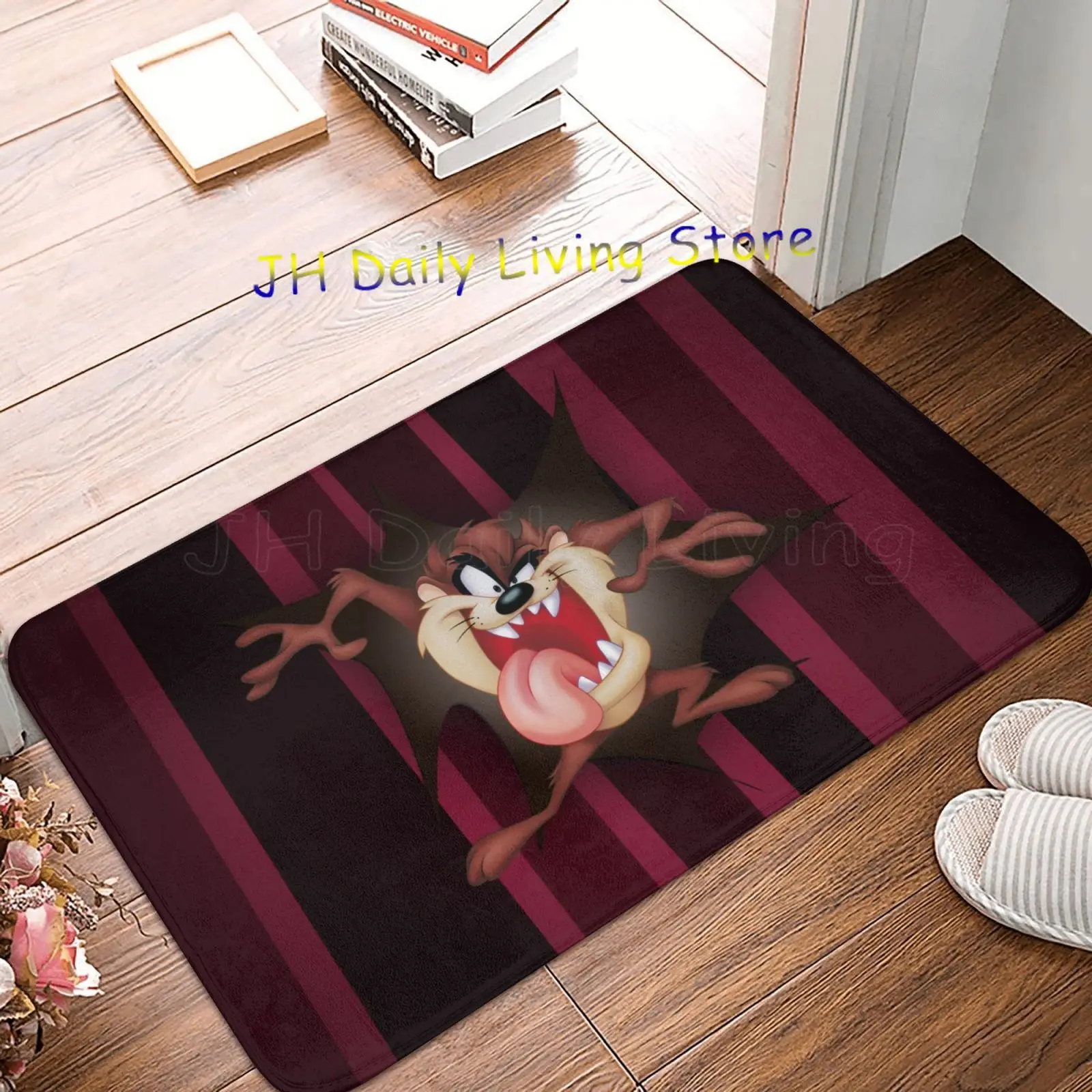 

Cartoon Tasmanian Devil Doormat Rug Carpet Entrance Door Floor Mat Footpad Bath Mat Non-slip Floor Mat Living Room Decor Rugs