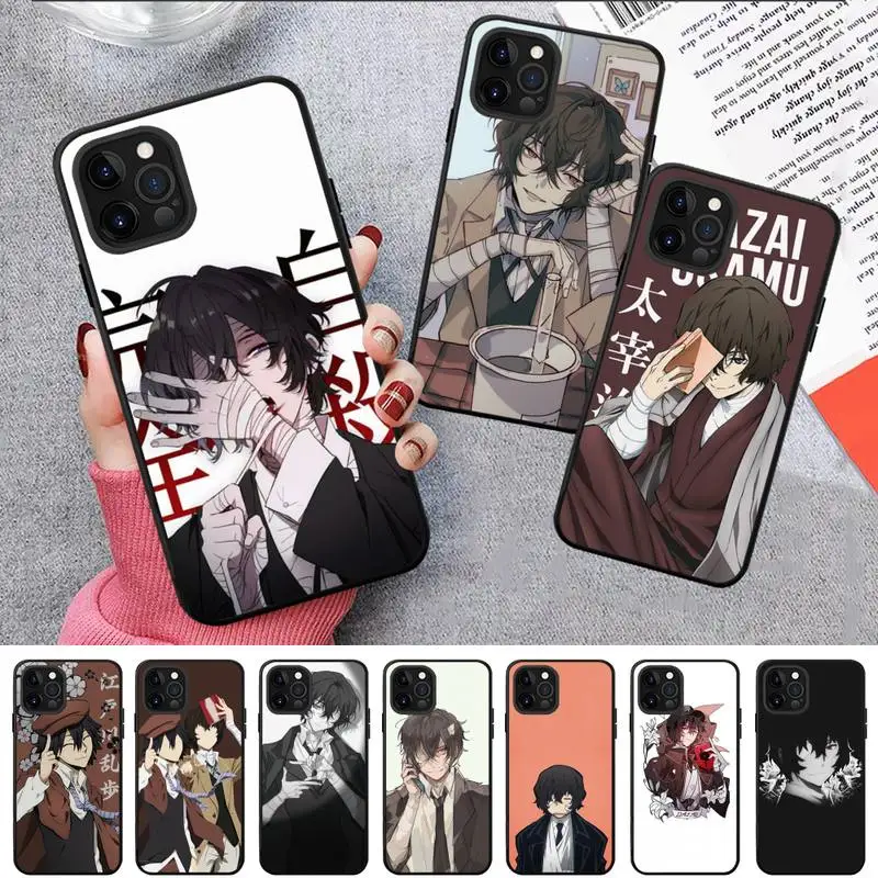 

Anime Bungou Stray Dogs Dazai Osamu Phone Case for iPhone 11 12 13 Mini Pro Max 8 7 6 6S Plus X 5 SE 2020 XR XS Funda Case
