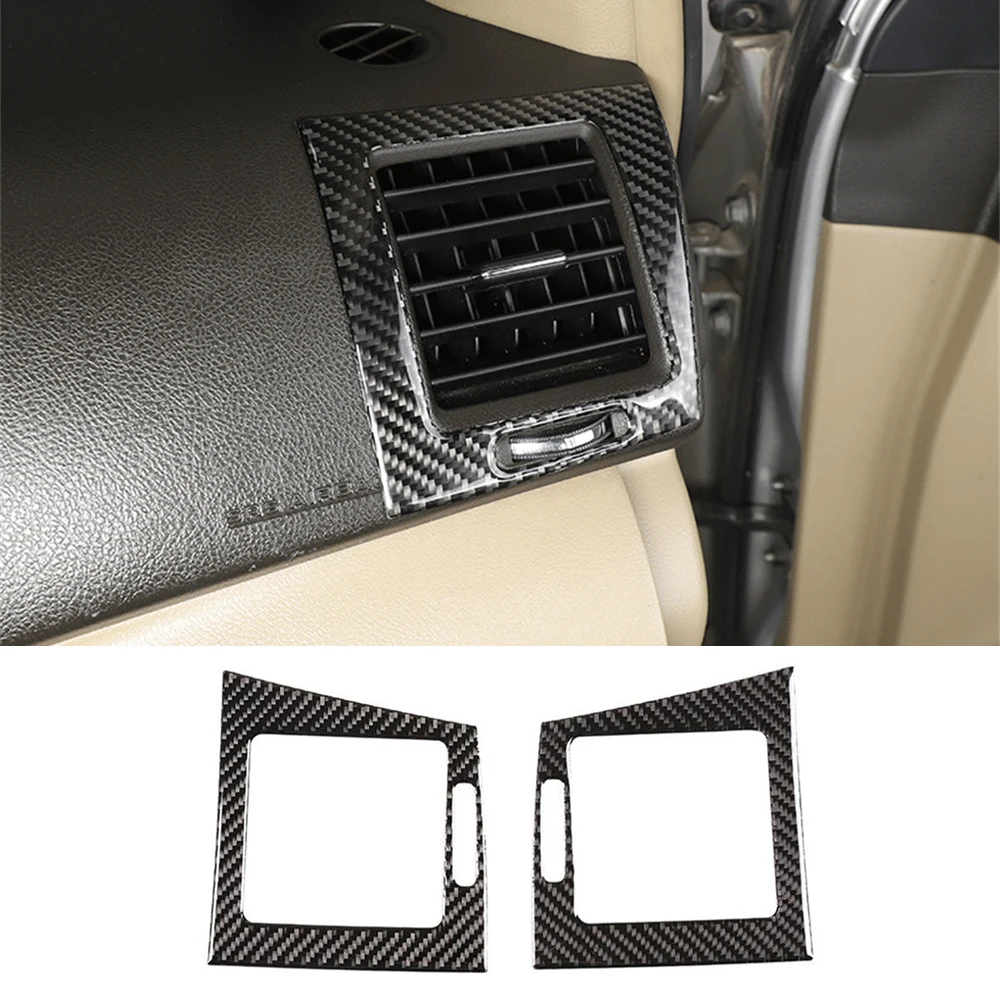 

Center Console Side Air Vent Outlet Vent Panel Trim Decorative Cover for Toyota Highlander 2009-2013 Interior Car Accessories