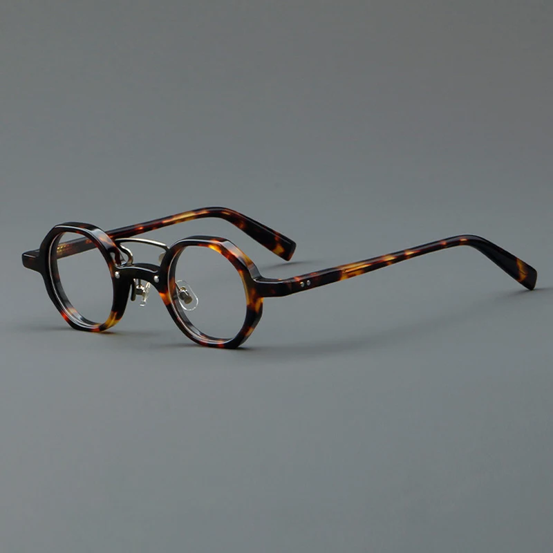 Мужские и женские очки для чтения VCKA круглые в оправе из ацетата с защитой от