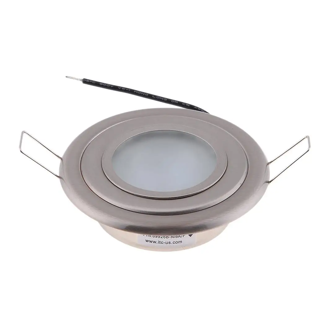 

12V 2.5W LED Ceiling Light 3.5" Recessed Down Lighting 6000k