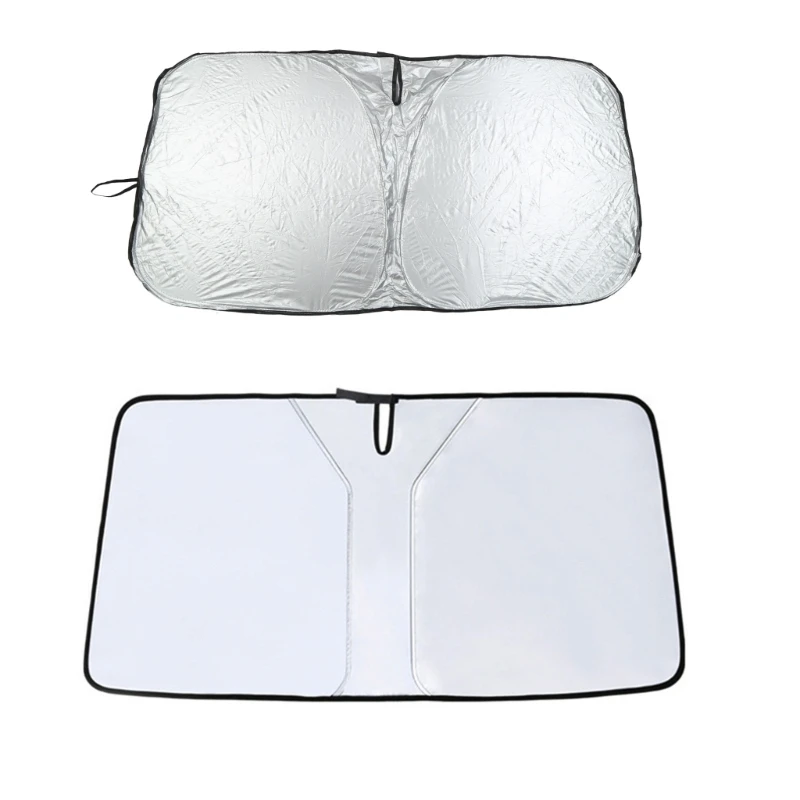 

Car Interior Windshield Cover Shade Umbrella Foldable Sunshade Cover UV Block Front Window Protect Vehicle from Heat