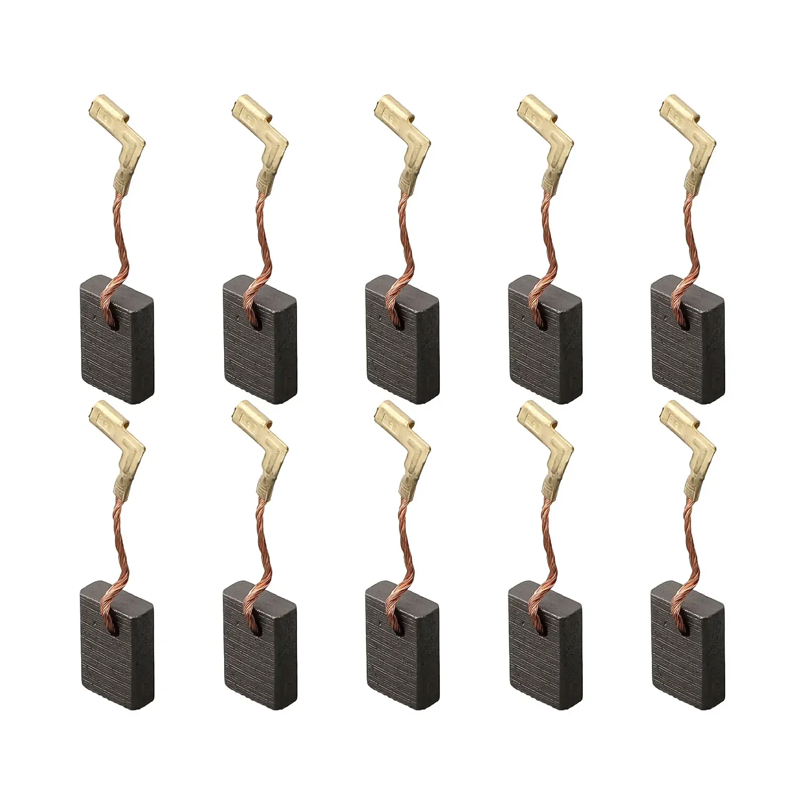 10 шт. угольные щетки для CB330 CB318 CB325 9553NB 9554NB 9555NB 16X11X5 мм карбоновые и металлические