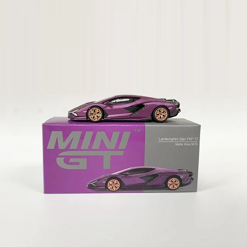 Модель автомобиля MINIGT 1:64 Lambor Sian FKP 37 металлический спортивный автомобиль матовый