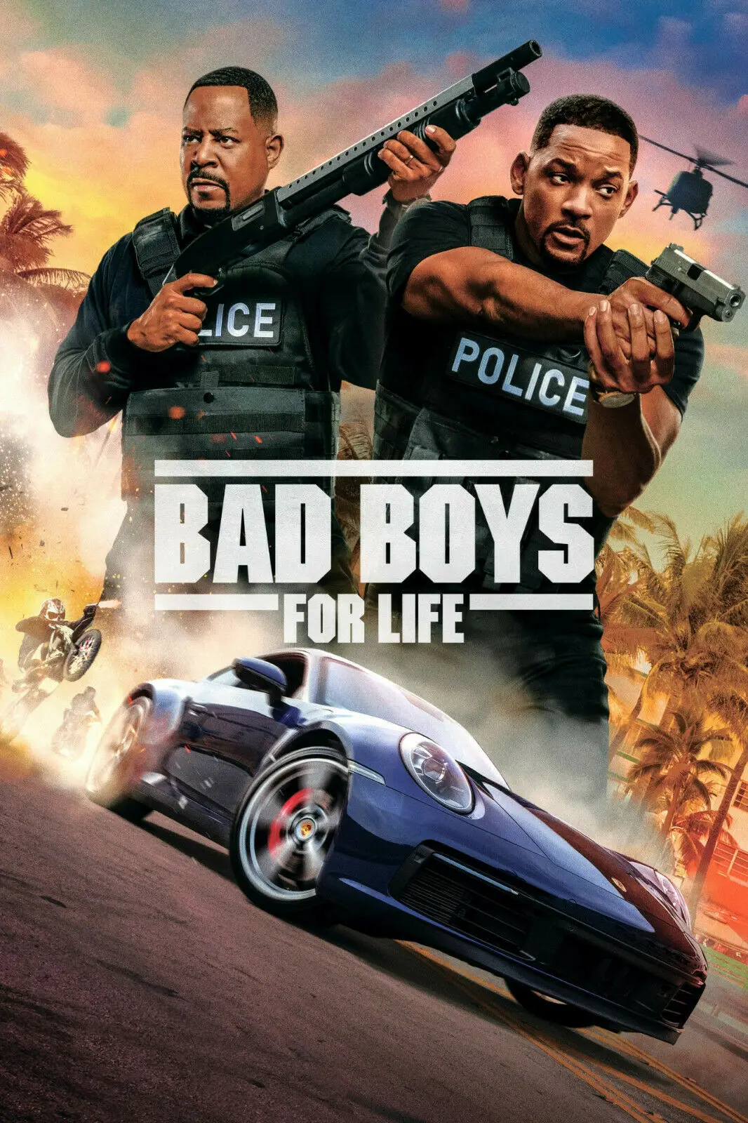 

Bad Boys For Life Movie Art Picture Print Silk Poster Home Wall Decor