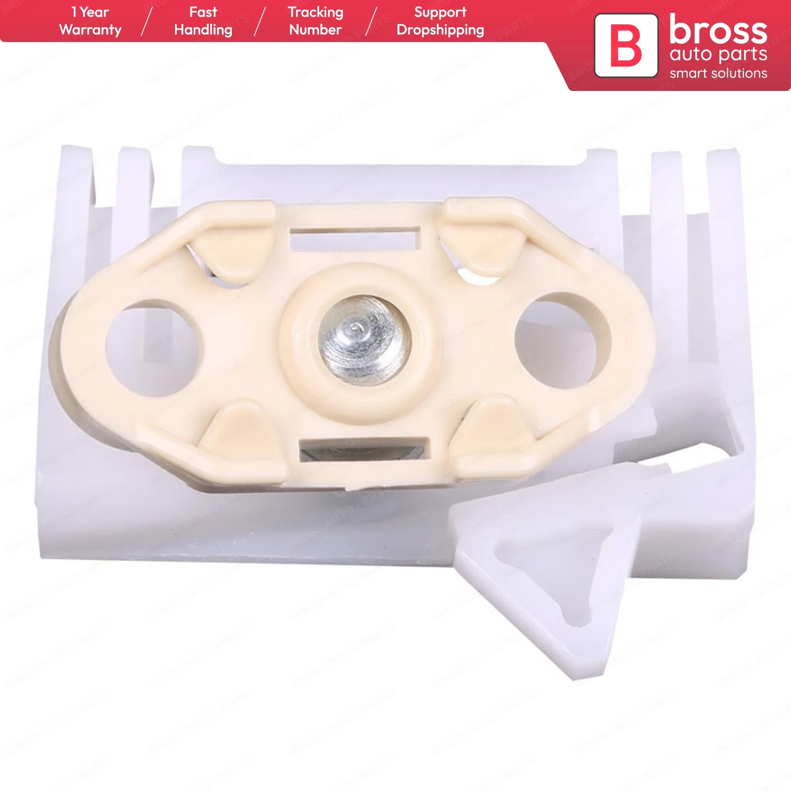 

Bross Auto Parts BWR22 Electrical Power Window Regulator Clip Front OR Rear Left Door for Opel Meriva 2003 -2010 Made in Turkey