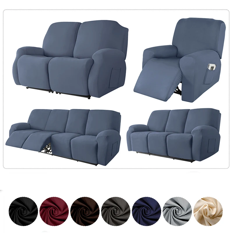 

2022Summer Recliner Sofa Cover Stretch Reclining Chairs Cover for Living Room Lazy Boy Relax Armchair Cover Slipcover Protection