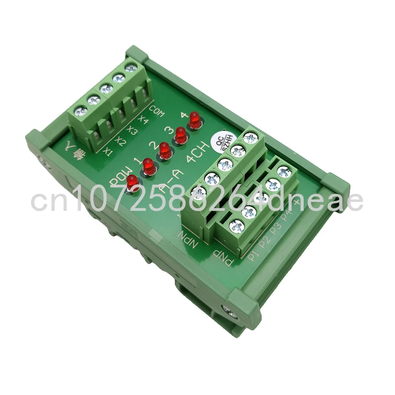 

A-A 4CH Optocoupler Isolation Board High and Low Level Signal Polarity Conversion Module NPN and PNP Arbitrary Mutual Conversion
