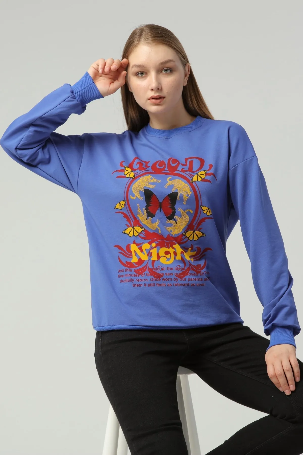 

Colorful printed women Sweatshirt