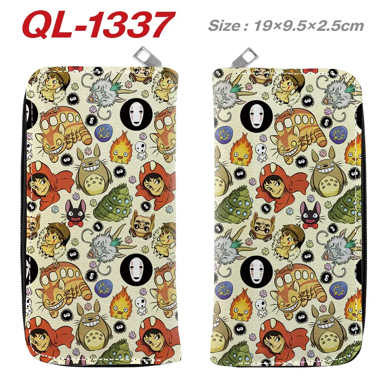 

Anime My Neighbor Totoro Wallets Cartoon Long Zipper Wallet With Card Holder Coin Purse Unisex Handbags Gift