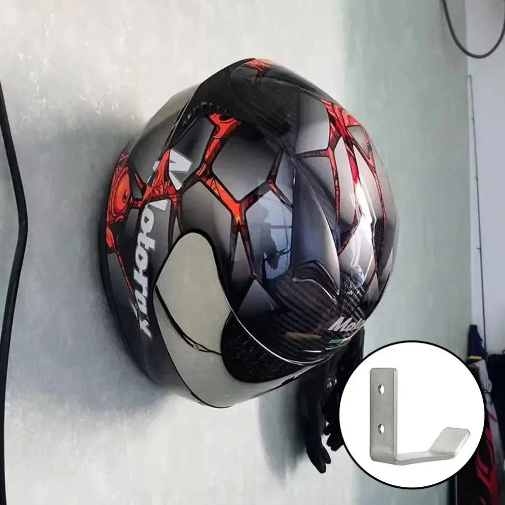1 шт. держатель для куртки мотоциклетного шлема настенное крепление