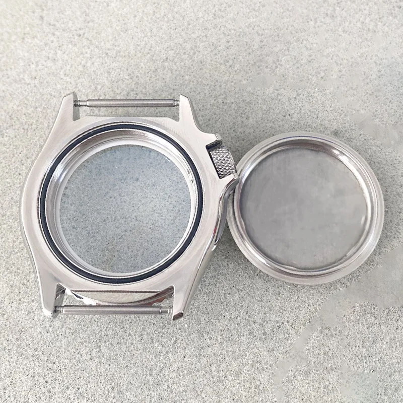 Mod Seiko SKX007 SKX009 SRPD Watch Cases fit NH35 NH36 7S 4R Janpa Movement Black S crown Men Diver NH35 Replace Dome Glass Case