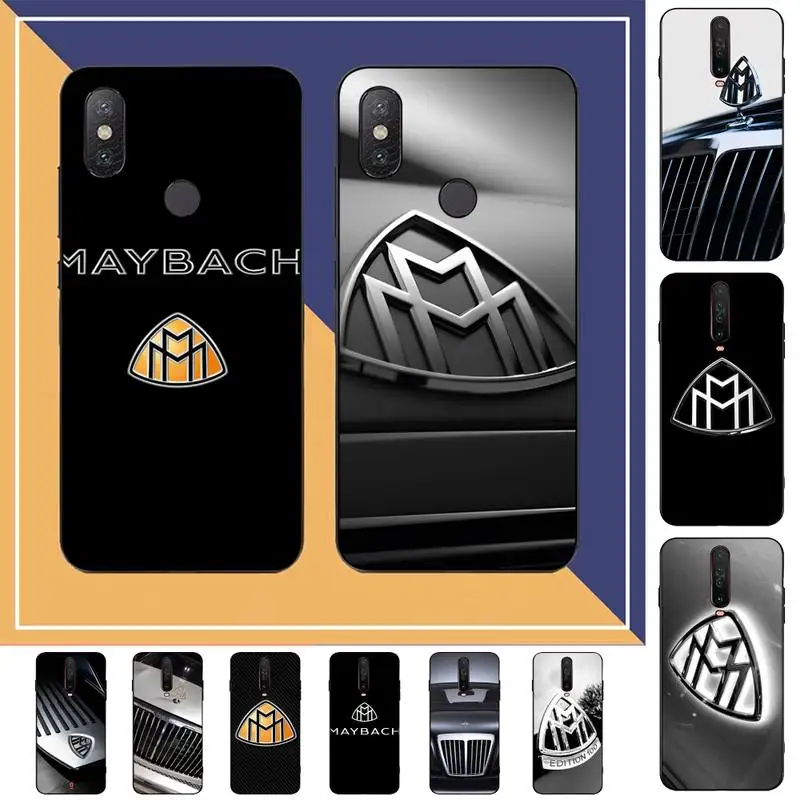 

Luxury M-Maybach-h Logo Phone Case for Redmi Note 8 7 9 4 6 pro max T X 5A 3 10 lite pro