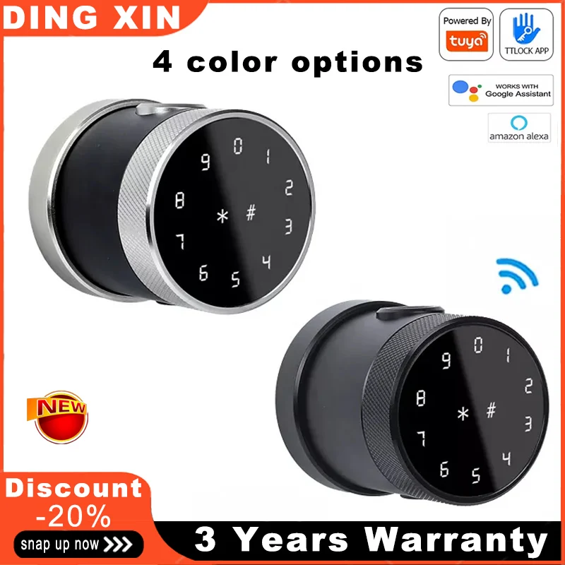 

Дверной смарт-замок Tuya с блокировкой по отпечатку пальца