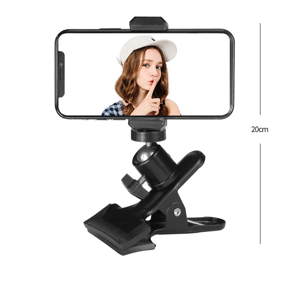 

Universal Microphone Stand Mount Holder Plastic Adjustable For Cellphone And Tablet Clip Live Streaming Recording Live Stand