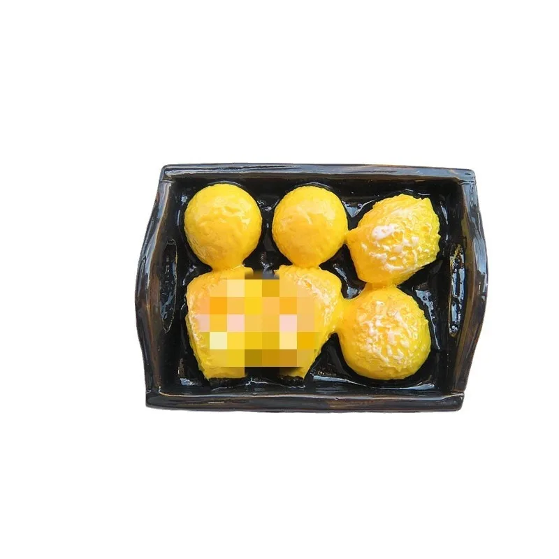 3D магнит на холодильник для украшения творческой еды пиццы хлеба попкорна