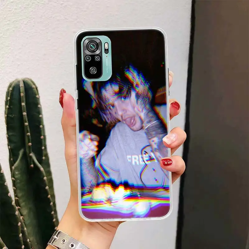 Фото Lil Peep для Xiaomi Redmi 10 10A 10C 9 9A 9C 9T чехол для телефона 8 8A 7 7A 6 6A S2 K20 K30 K40 Pro Prime чехол №4