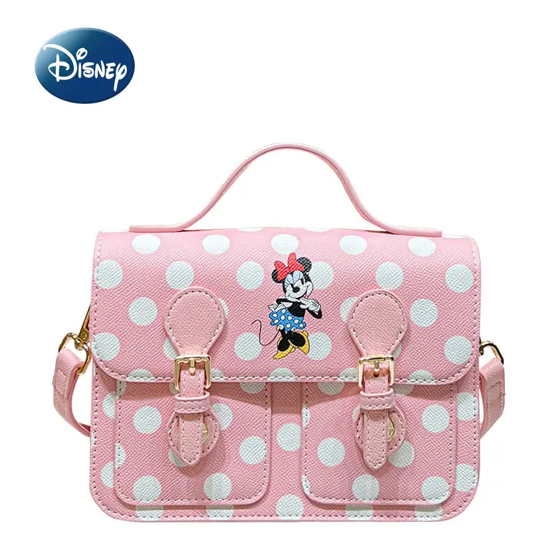 Disney Mickey Original New Women's One Shoulder Crossbody Bag Luxury Brand Women's Handbag High Quality Cartoon Crossbody Bag