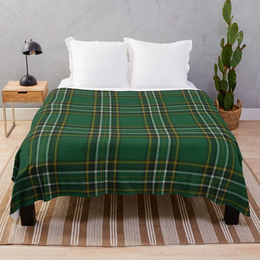 

Irish National Original Tartan Throw Blanket Sofa Quilt Decorative Throw Blanket