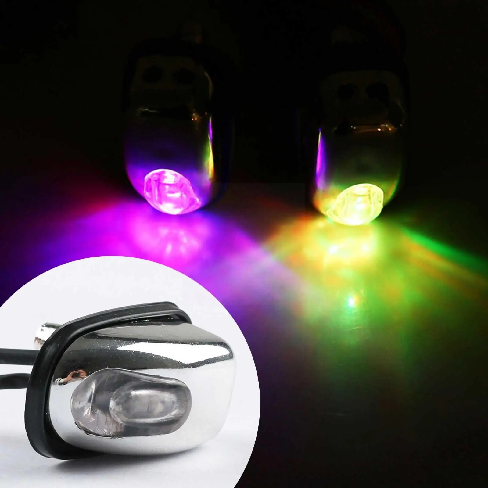 

1 пара, Автомобильные светодиодные насадки на лобовое стекло, X1S6