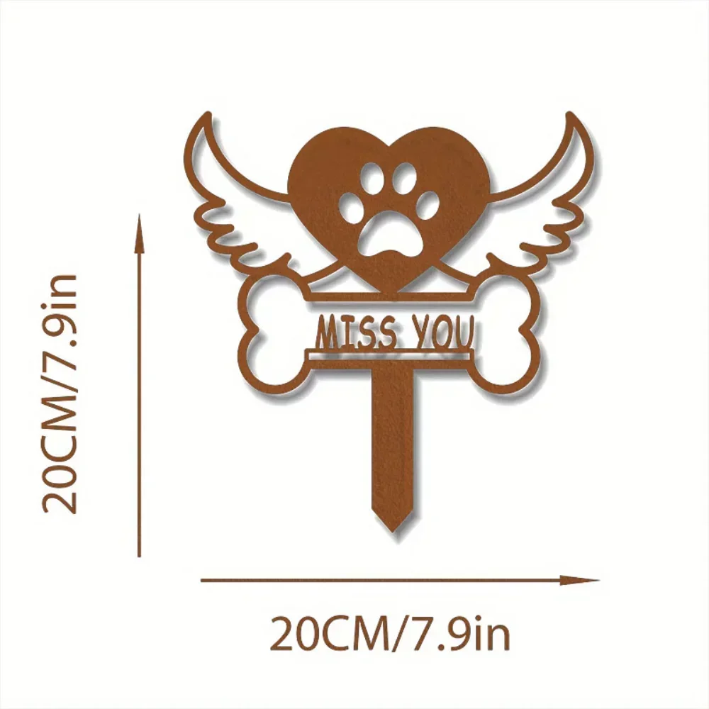 Великолепный маркер для домашних животных 1 шт. с колышком — Majestic вашего сада.