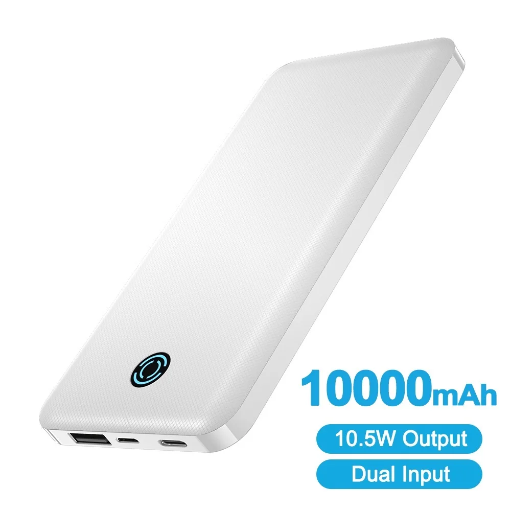 

10000mAh Power bank External Battery Portable Charger Mini USB C Powerbank Poverbank PowerCore For iPhone Xiaomi