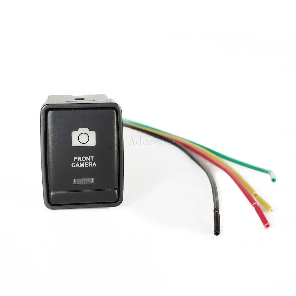 

Оранжевая Светодиодная лампа для передней камеры, автомобильная кнопка переключения с проводом для Nissan X-Trail Quashqai J11 Terra Altima NP300 Navara