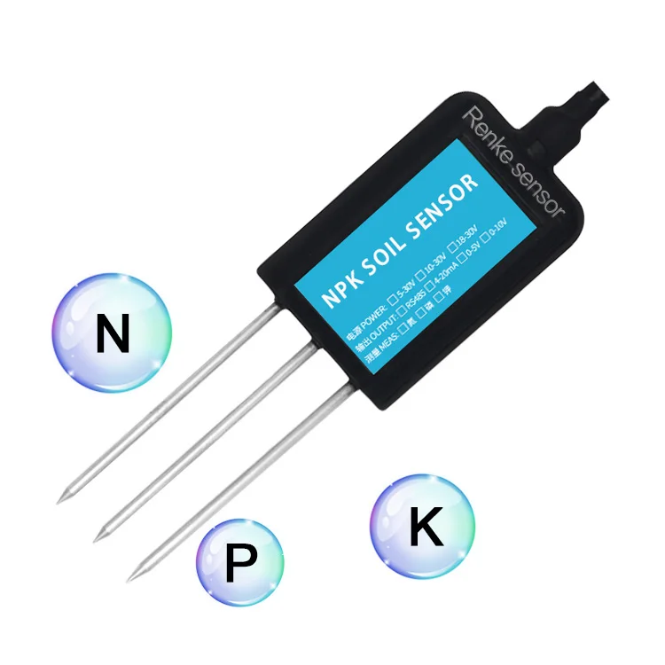

2020 hot sale digital RS485 analog waterproof irrigation soil npk sensor
