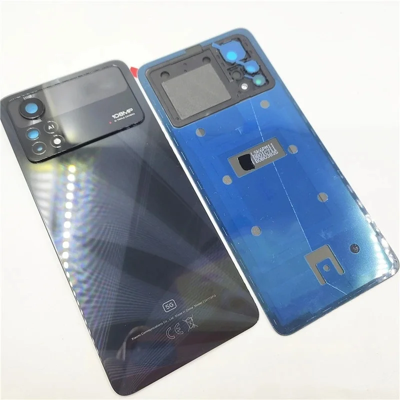 Фото Крышка аккумуляторного отсека BaNERYPAK A+++ для Xiaomi POCO X4 Pro 5G, задняя панель корпуса, запасная часть. №1