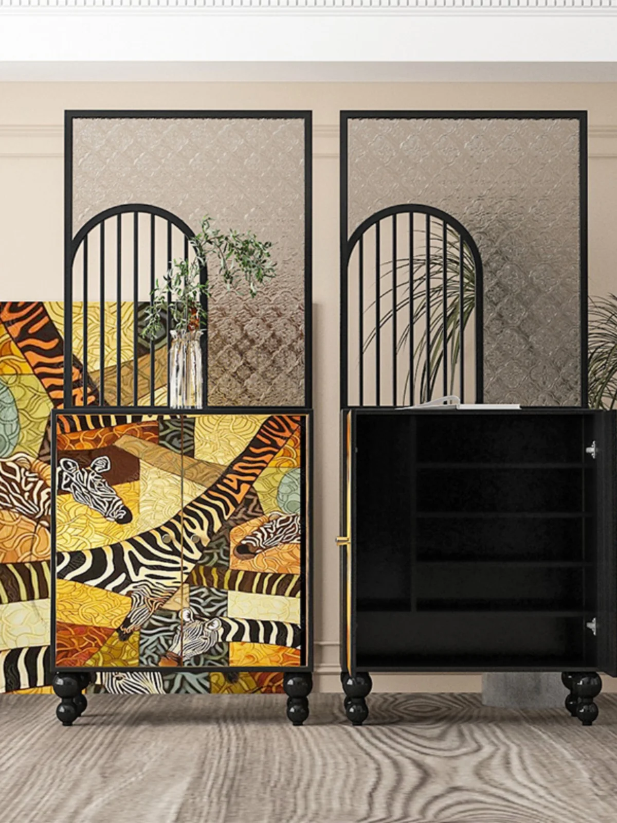 Стеклянный шкаф для хранения Changhong Haitang