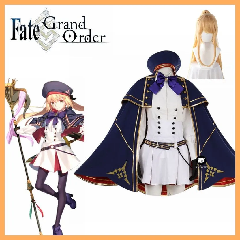 Fate/Grand Order FGO Altria Pendragon Косплей костюмы Женское платье наряды Хэллоуин