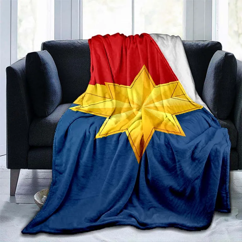 

Cartoon Spider Throw Blanket Cover Heroes Logo Flannel Blankets for Sofas Soft Bed Sheet Warm Bedspread Bedding Decor Boys Gift