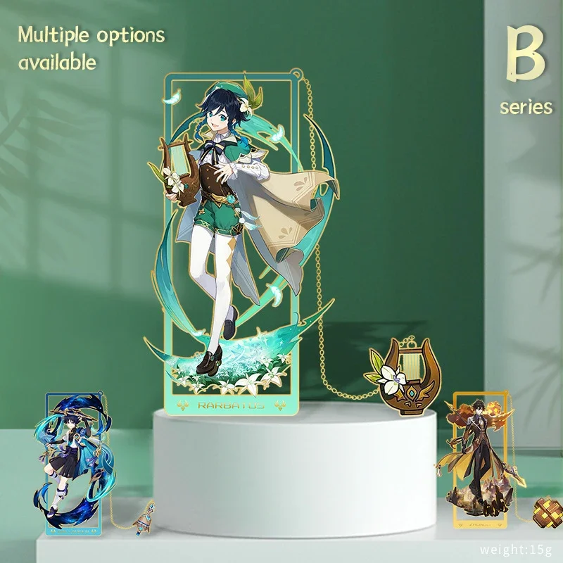 Genshin Impact окружающие вырезанные металлические подвесные украшения