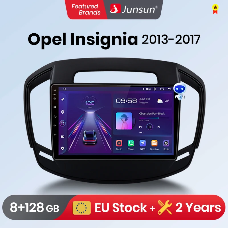 Автомагнитола Junsun V1 pro 2 din Android для Opel Insignia 2013 - 2017 |