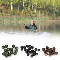 50pcs anti collision round fishing beads for freshwater